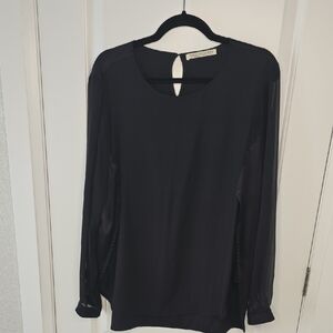 Elegant Black Women's Top
